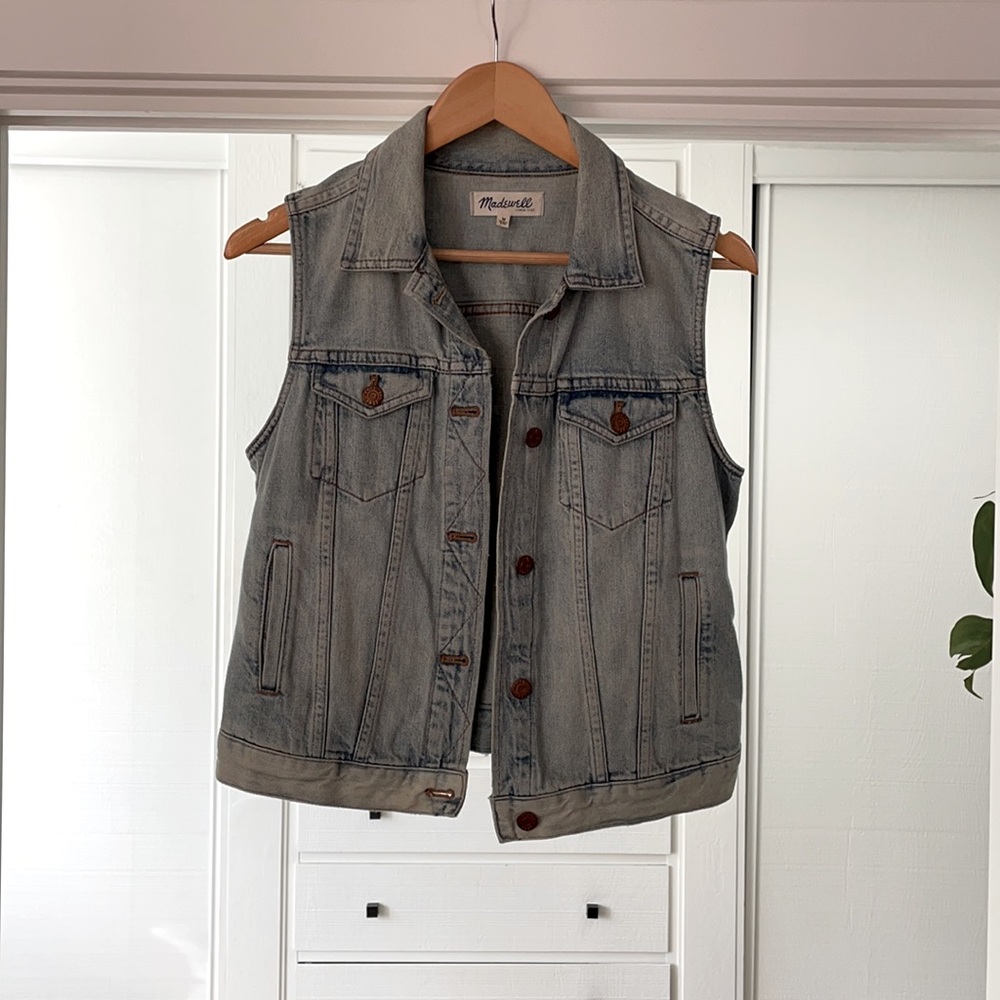 Madewell Jean Vest
